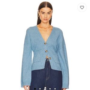 Helsa Revolve Sanna Cardigan in Blue